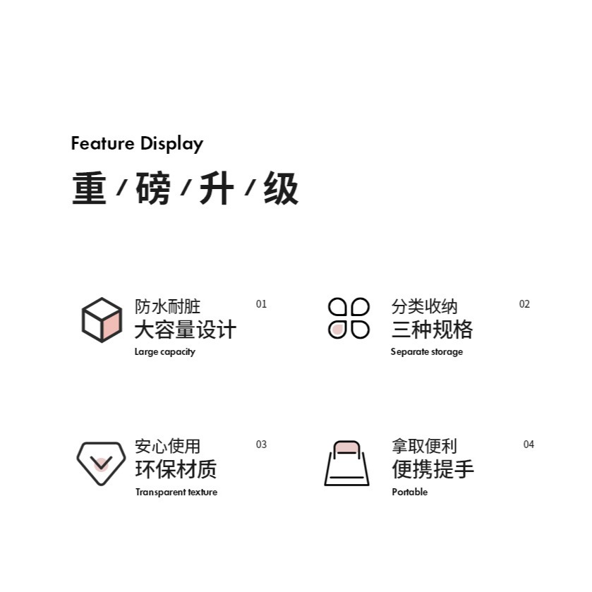 正版 三麗鷗透明洗漱袋 My melody 美樂蒂 化妝包 洗潄包 旅行用品袋 透明洗潄包-細節圖3