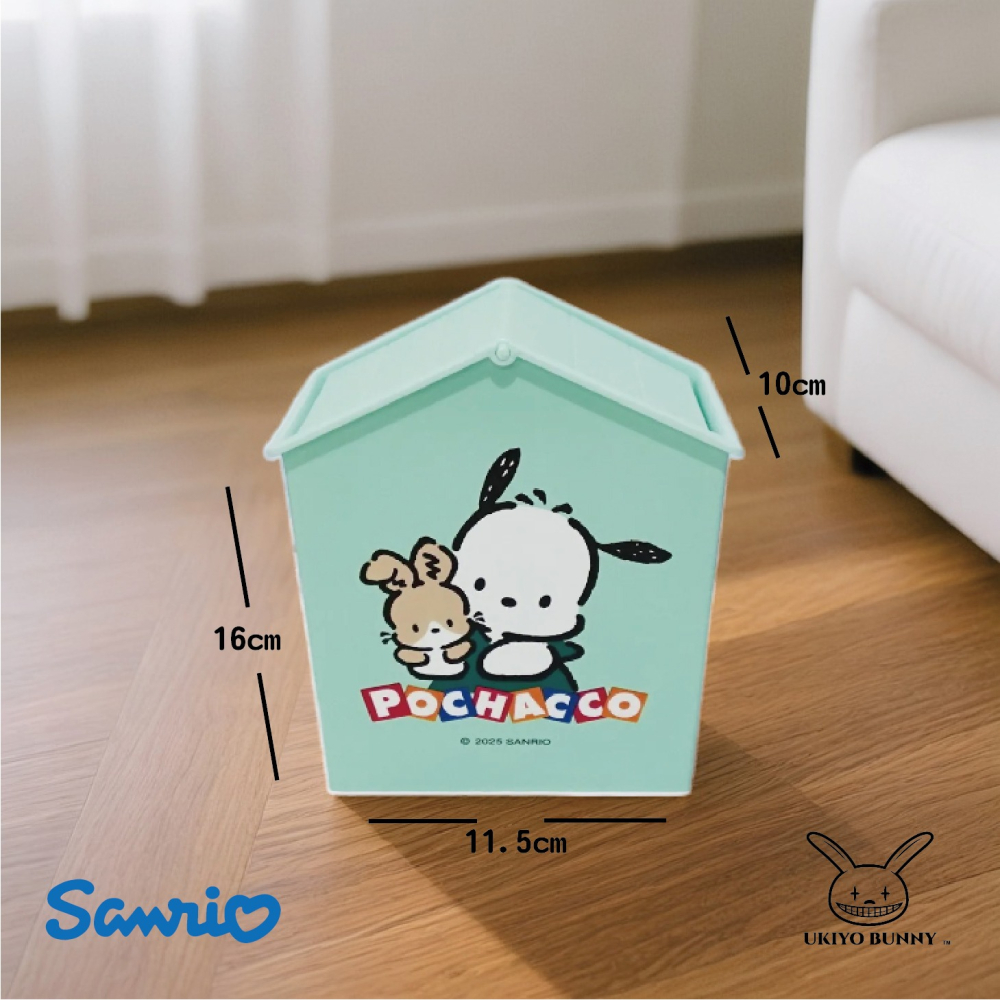 正版 大耳狗收納筒 桌面收納筒 帕恰狗迷你收納筒 三麗鷗桌面收納 辦公文具 收納筒 迷你收納-細節圖6