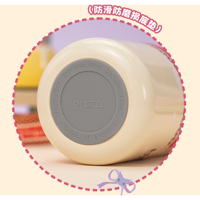 正版 三麗鷗舒馨500ml保溫瓶 Kitty 酷洛米 大耳狗 美樂蒂 保溫杯 316內膽-細節圖6