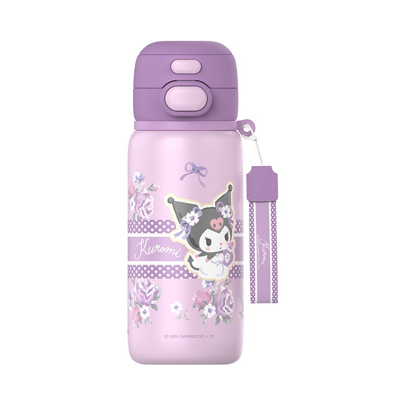 正版 三麗鷗舒馨500ml保溫瓶 Kitty 酷洛米 大耳狗 美樂蒂 保溫杯 316內膽-細節圖8
