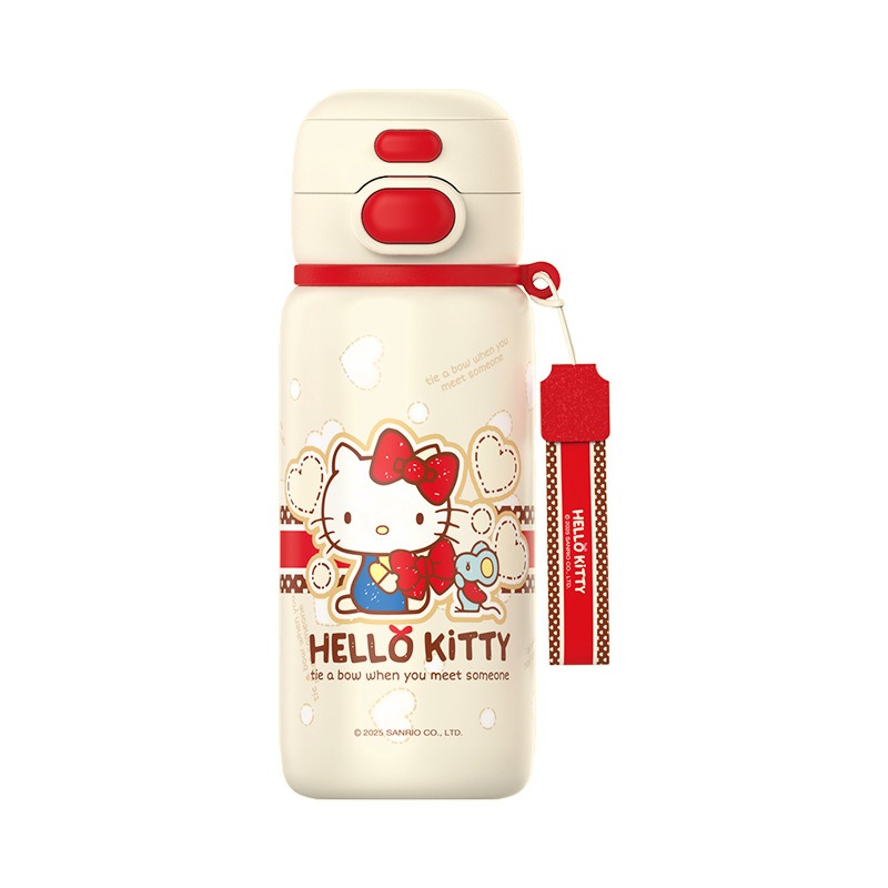 正版 三麗鷗舒馨500ml保溫瓶 Kitty 酷洛米 大耳狗 美樂蒂 保溫杯 316內膽-規格圖8