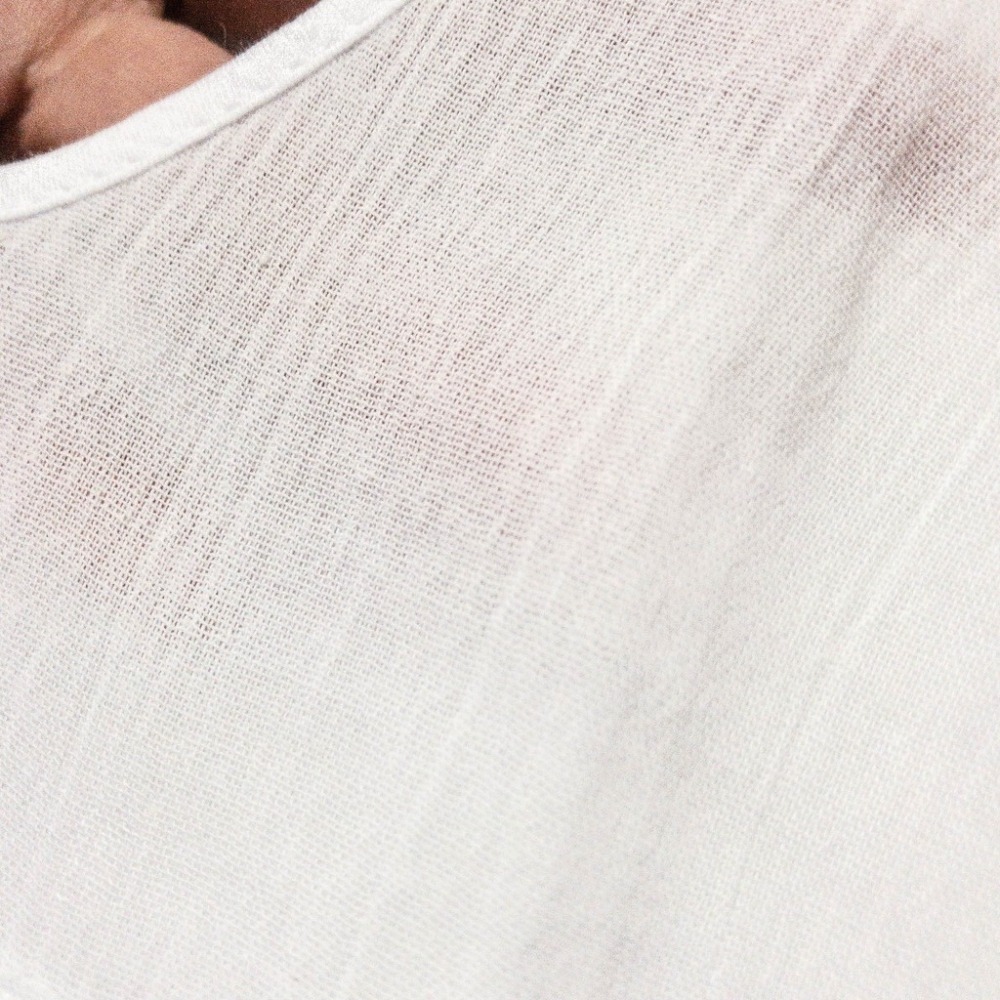 【哈小舖】國綿男性竹紗短袖上衣 麻紗短袖 前有口袋 台灣老牌國棉 803-細節圖3