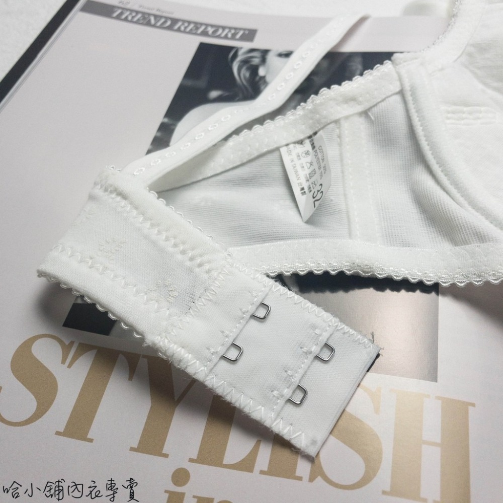 臺灣製MIT少女成長型胸罩少女內衣B罩薄杯鋼圈內衣全棉透氣少女胸衣-細節圖5