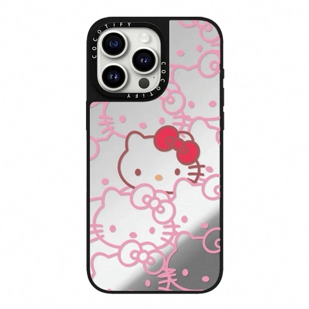 精選蝴蝶結／Hello Kitty 手機殼 ꒰ ♡ ꒱˚  *-細節圖3