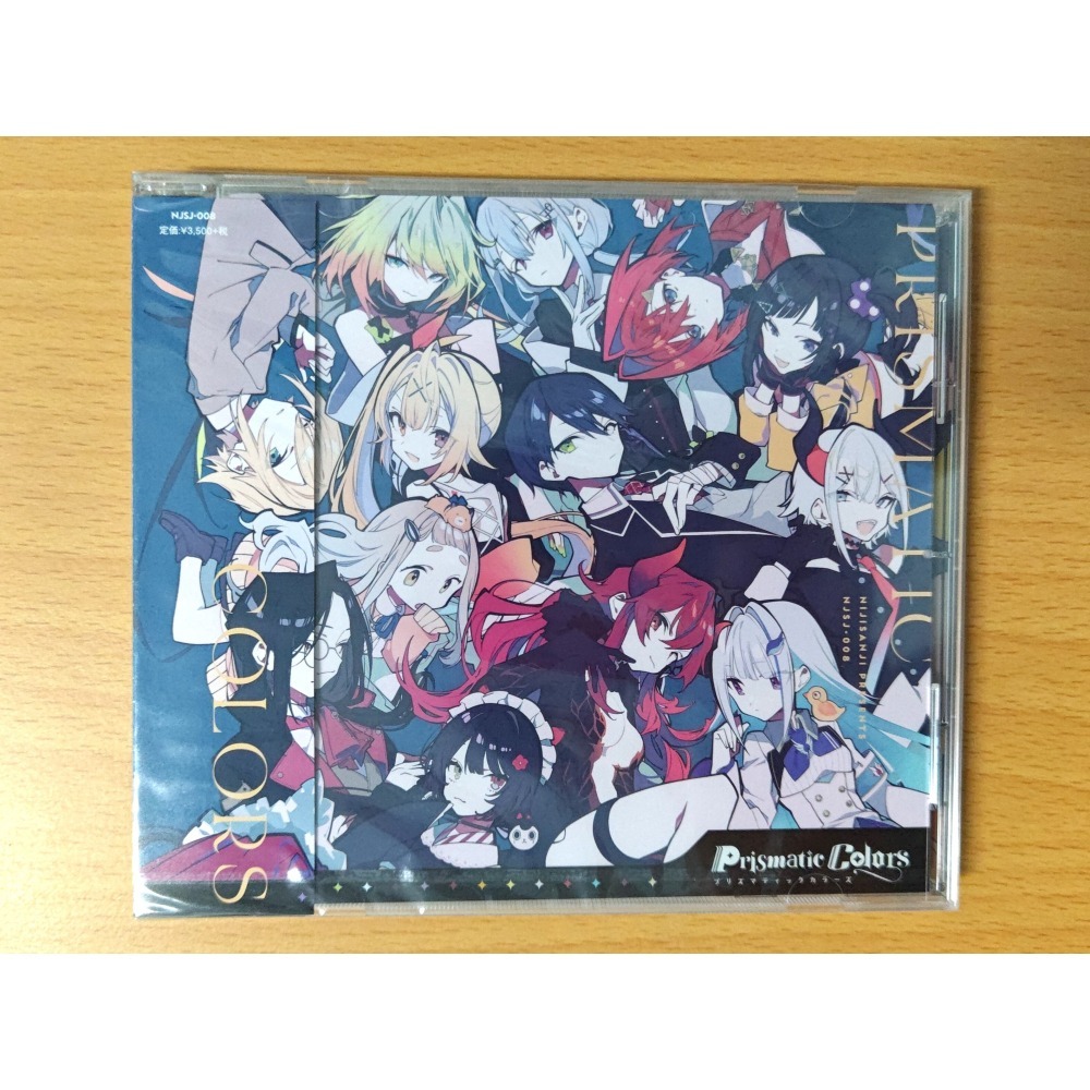 【全新／特典】CD Vtuber 彩虹社 にじさんじ 翻唱專輯「Prismatic Colors」 官網特典版-細節圖4