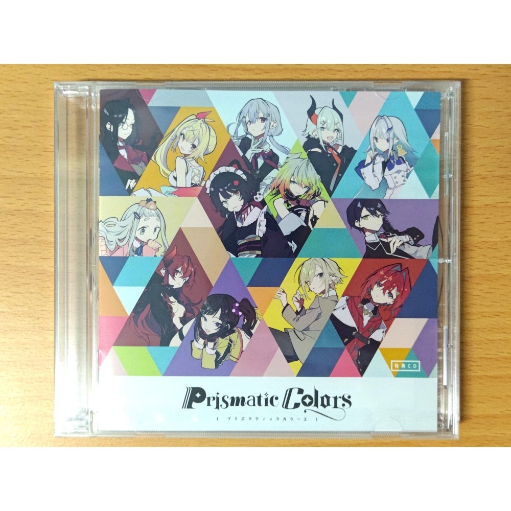 【全新／特典】CD Vtuber 彩虹社 にじさんじ 翻唱專輯「Prismatic Colors」 官網特典版-細節圖6