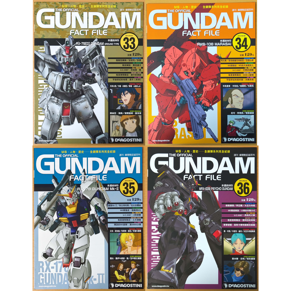 【二手】週刊 第21期~第40期 鋼彈戰記超百科 GUNDAM FACT FILE 中文版-細節圖4