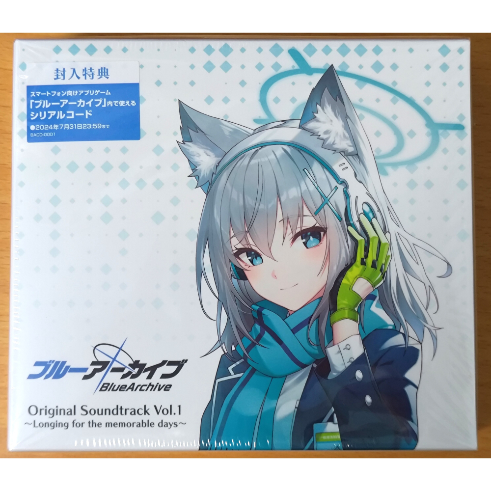 【二手】蔚藍檔案 Blue Archive Original Soundtrack Vol.1 原聲帶 (無序號)-細節圖3