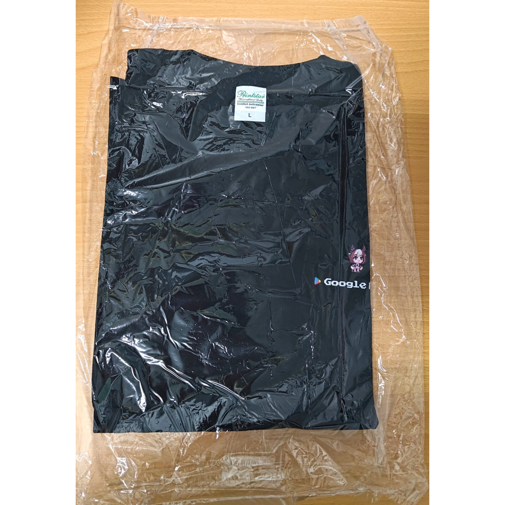【全新】日本 Google Play 大感謝祭 2023 Tshirt L號 - 賽馬娘 Pretty Derby-細節圖3