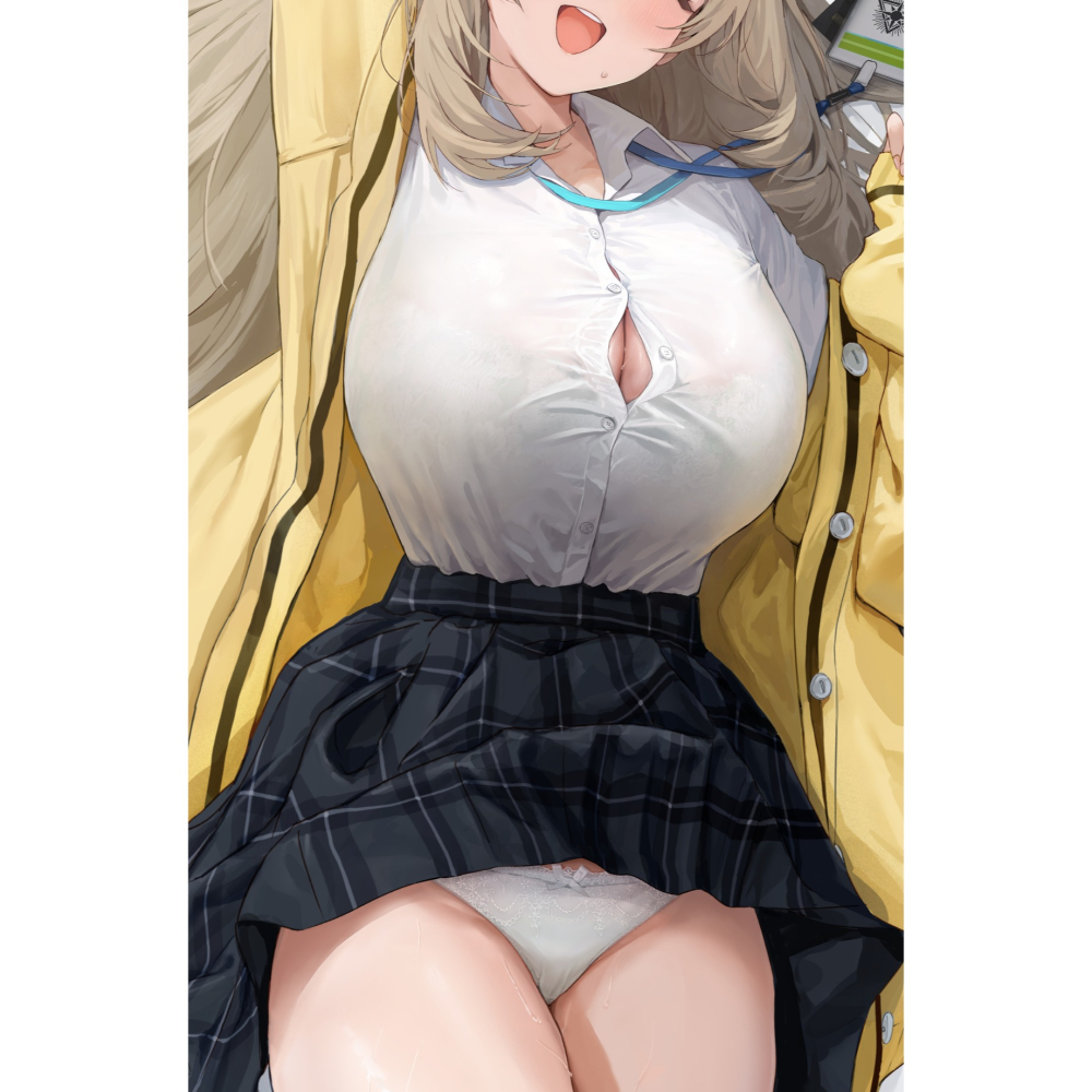【全新】[少女の杜(晃田ヒカ)] 蔚藍檔案 十六夜野乃美 抱枕套 (ブルーアーカイブ ノノミ)-細節圖3