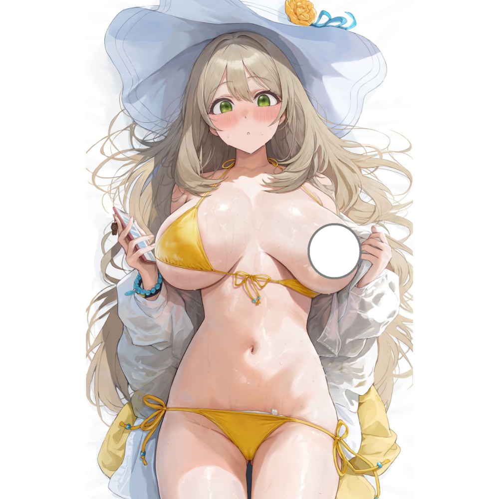 【全新】[少女の杜(晃田ヒカ)] 蔚藍檔案 十六夜野乃美 抱枕套 (ブルーアーカイブ ノノミ)-細節圖4