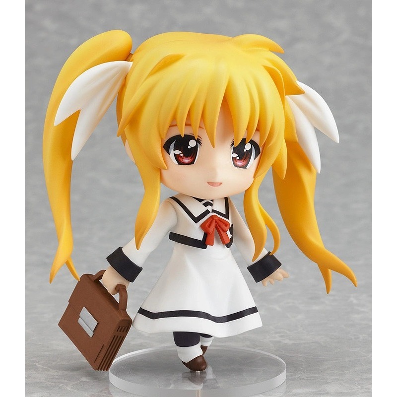 【全新】代理版 GSC WF限定 黏土人 ねんどろいど 254 奈葉 & 菲特 小學 制服Ver. (魔法少女奈葉)-細節圖7