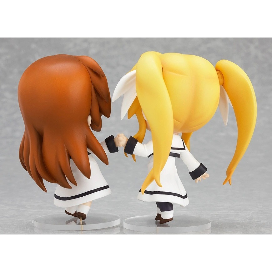 【全新】代理版 GSC WF限定 黏土人 ねんどろいど 254 奈葉 & 菲特 小學 制服Ver. (魔法少女奈葉)-細節圖9