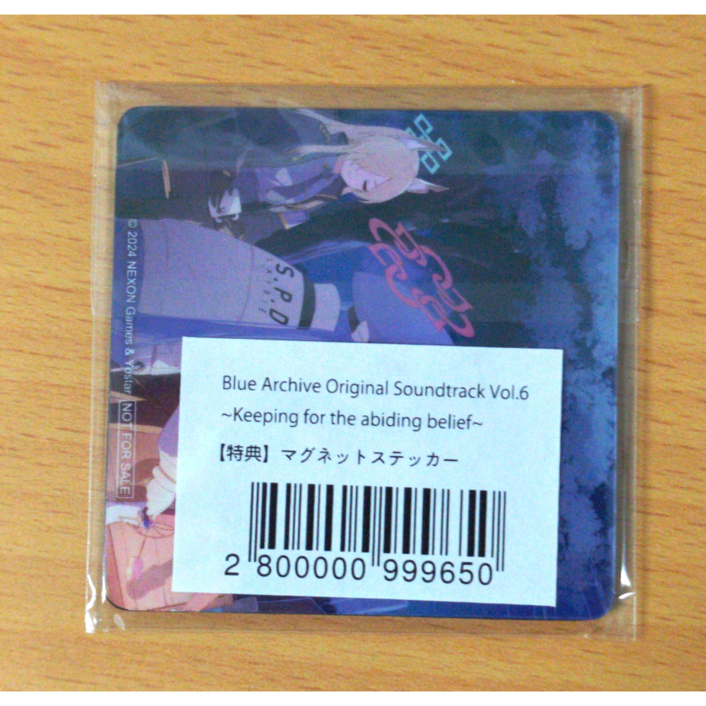 【二手】蔚藍檔案 Blue Archive Original Soundtrack Vol.6 原聲帶 (無序號)-細節圖6