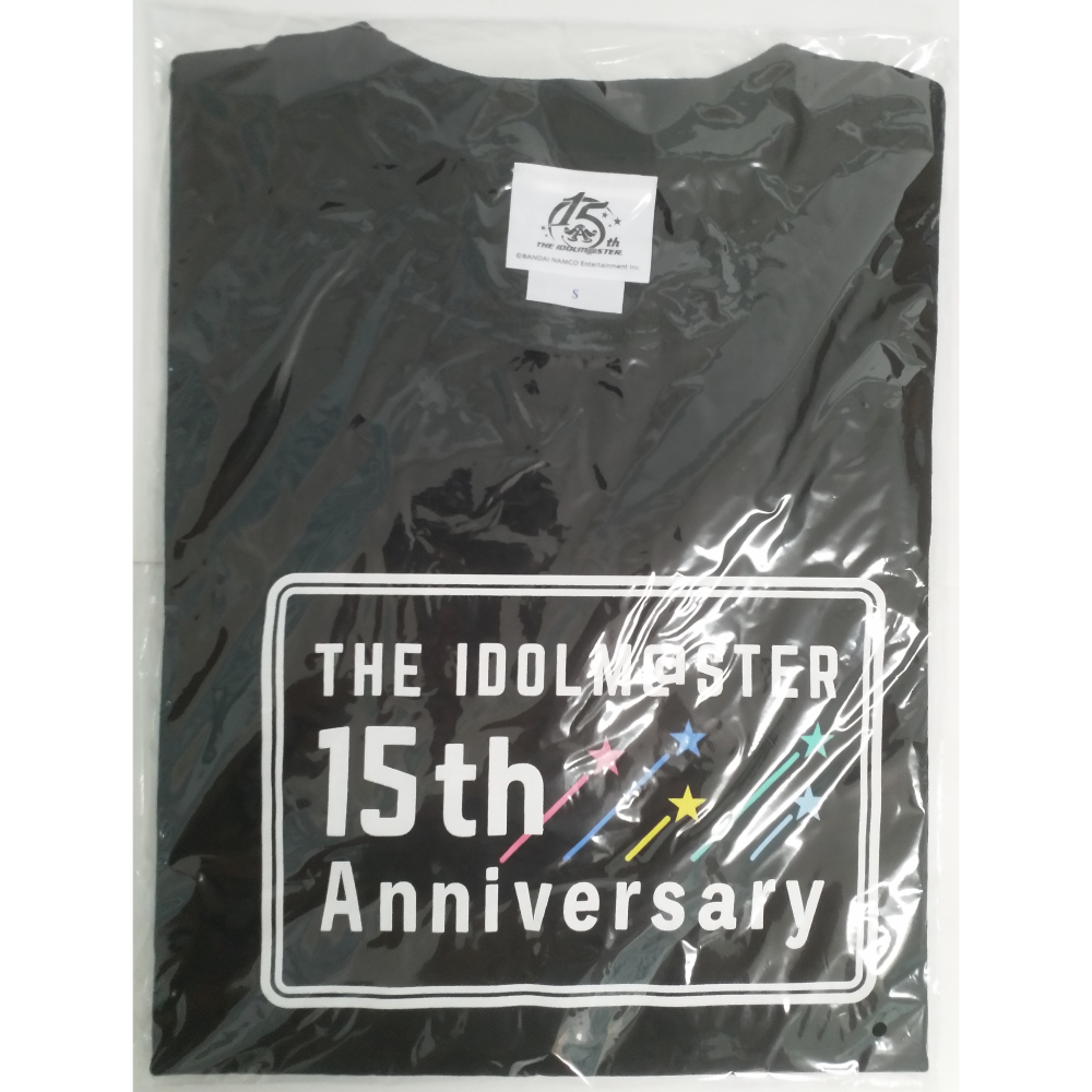 【全新】偶像大師 15週年 公式 Tshirt T恤 S號 (アイドルマスター15周年 公式Tシャツ)-細節圖2