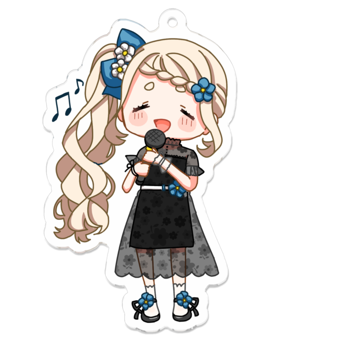 【全新】壓克力吊飾 町田ちま にじさんじ (彩虹社 町田千麻 VTuber ANYCOLOR NIJISANJI)-規格圖5