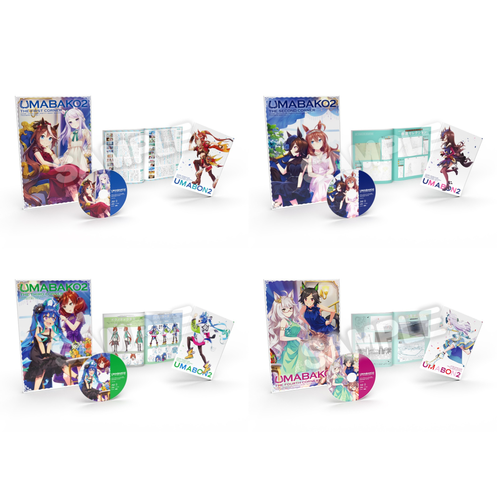 【二手／Amazon特典】BD 賽馬娘 Pretty Derby 『ウマ箱2』 全卷 (無遊戲序號) (馬娘 ウマ娘)-細節圖2