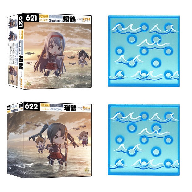 【全新】GSC官網特典版 黏土人 ねんどろいど 621 翔鶴 & 622 瑞鶴 (KanColle 艦隊收藏 艦娘)-細節圖9