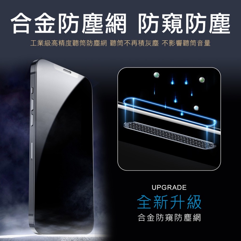 iPhone 全系列 防窺 保護貼 螢幕貼 玻璃貼 i16 Pro Max i15 Plus i14 i13 i12 X-細節圖6