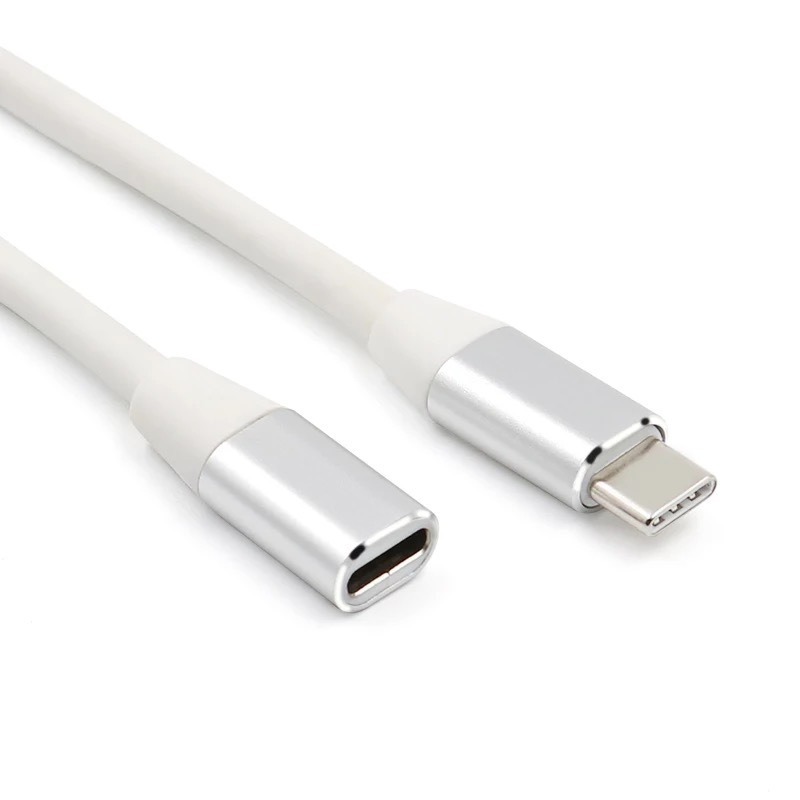 品名: type-c延長線全功能16芯公轉母USB3.1傳輸線鋁合金外殼(顏色隨機)1M J-14647-細節圖4