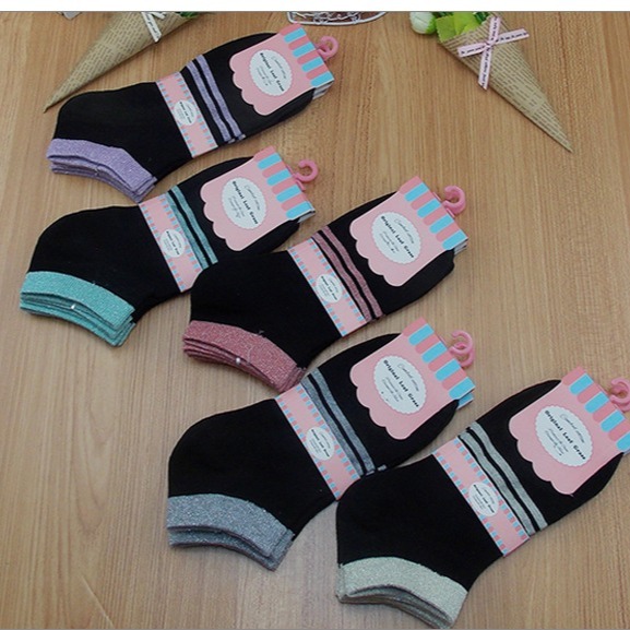 品名: 純棉商務襪子休閒隱形船襪(顏色隨機) J-13064-細節圖3