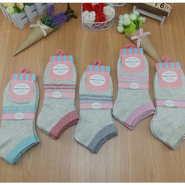 品名: 純棉商務襪子休閒隱形船襪(顏色隨機) J-13064-細節圖4