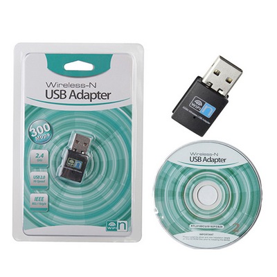 品名: WIFI接收器300Mbps雙頻2.4G/5.8GUSB無線網卡USB支援Windows/Mac J-14760