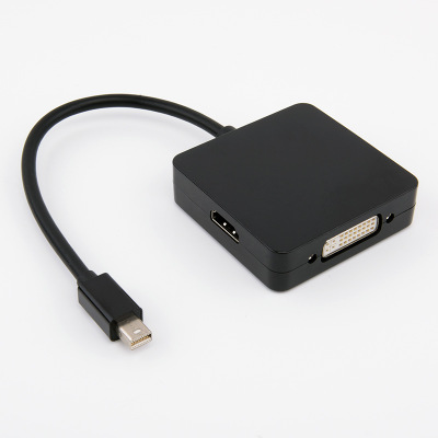 Mini DP Displayport轉VGA+HDMI+DVI轉換線 Macbook J-14224