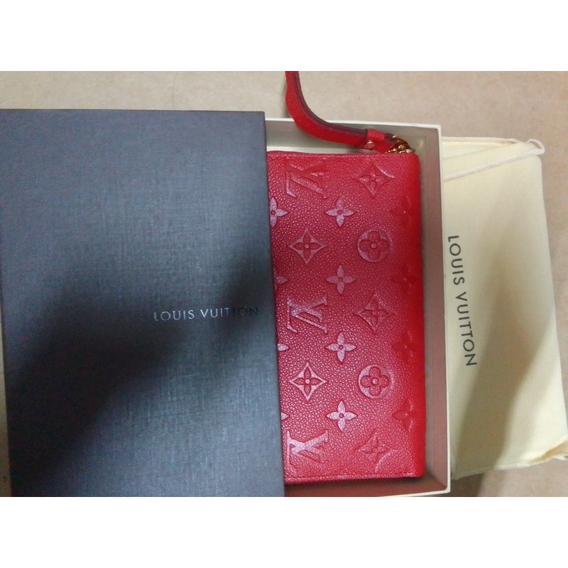 Louis Vuitton LV M60297 SECRET 經典花紋皮革壓紋拉鍊長夾 J-11647-細節圖2