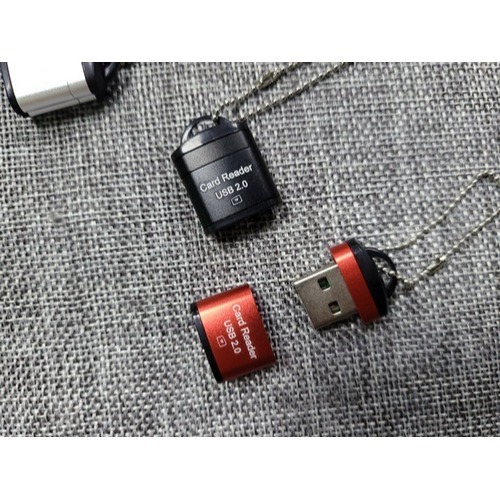 迷你USB讀卡器micro SD/TF手機內存卡讀卡器(顏色隨機)　J-14731-細節圖4