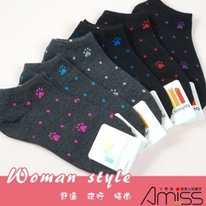 品名: 精緻細針學生襪女襪(混款-款式隨機) J-13097-細節圖7