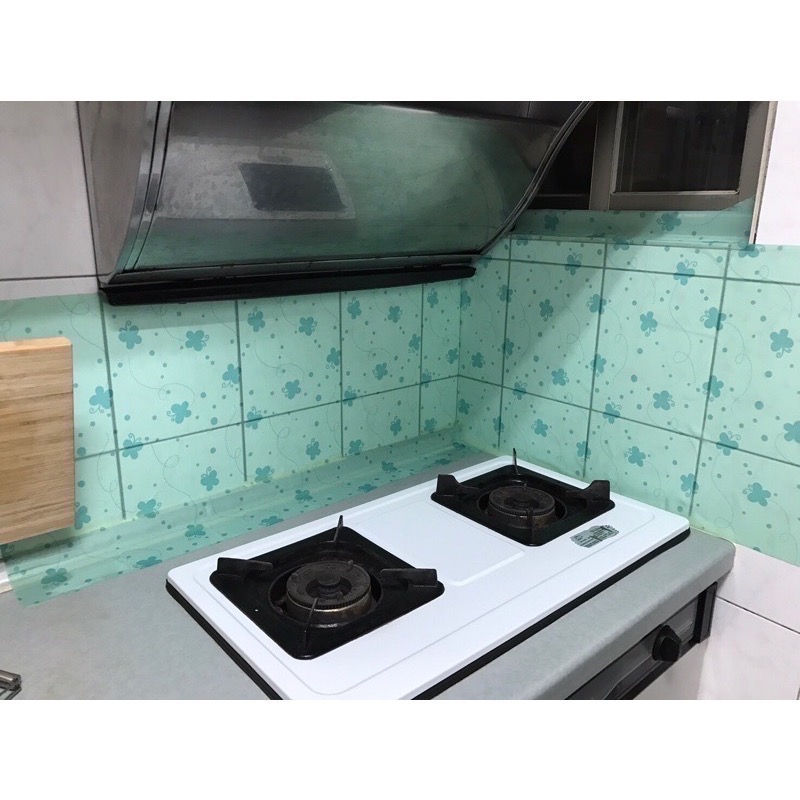 台灣製造 愛潔樂AGL 噴水就黏無膠萬用貼（綜合 可不同花做搭配）廚房壁貼,窗貼-細節圖3