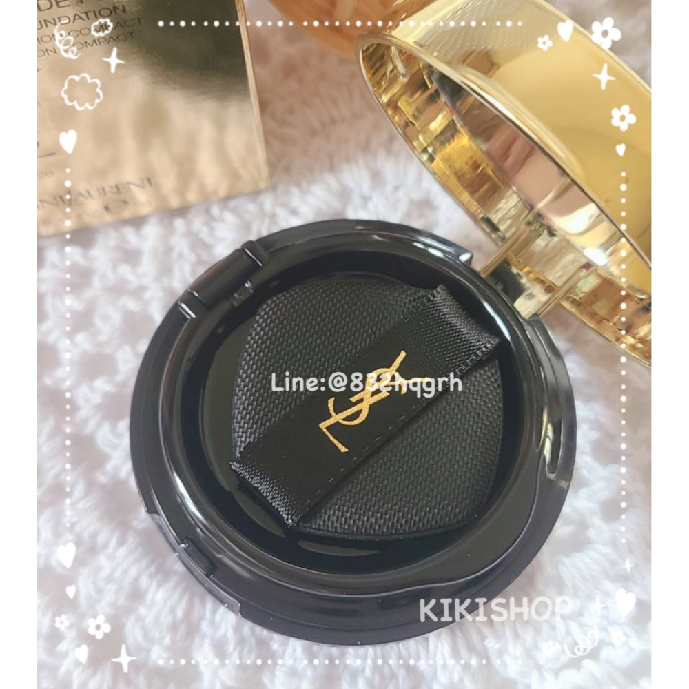 💖YSL💖 ysl 恆久完美霧光氣墊粉餅  5g 迷你氣墊 黑氣墊 小樣 專櫃現貨-細節圖2
