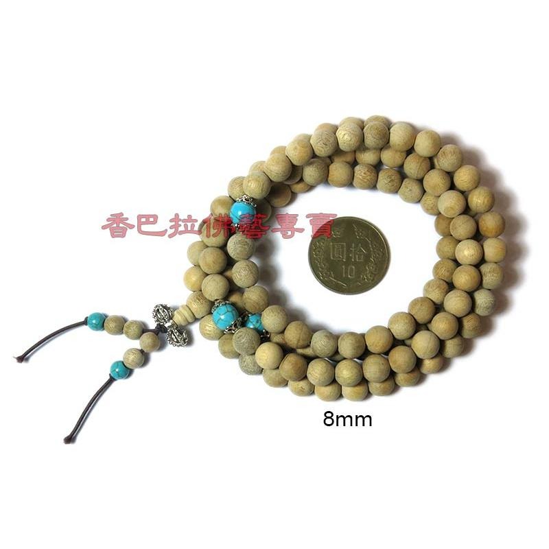 楠木長串佛珠 / 帶金剛杵配飾-細節圖2