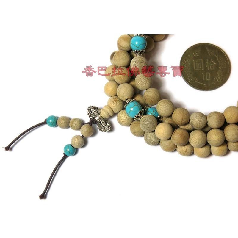 楠木長串佛珠 / 帶金剛杵配飾-細節圖3