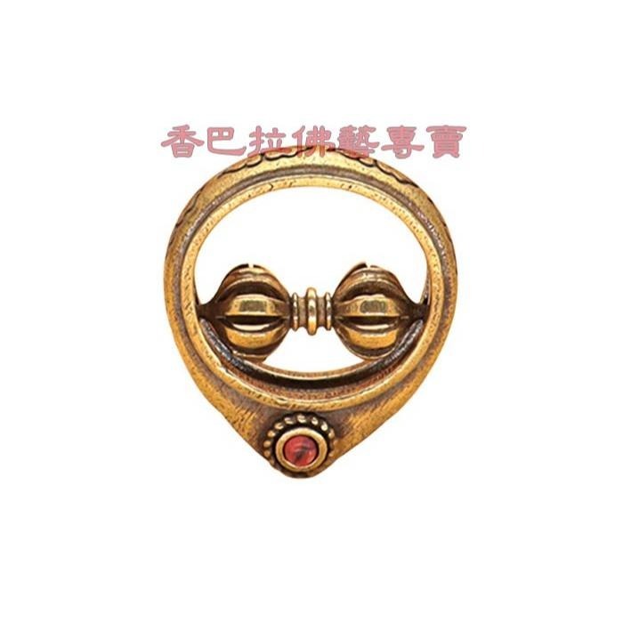 純銅時來運轉(旋轉金剛杵)吊墜-細節圖2