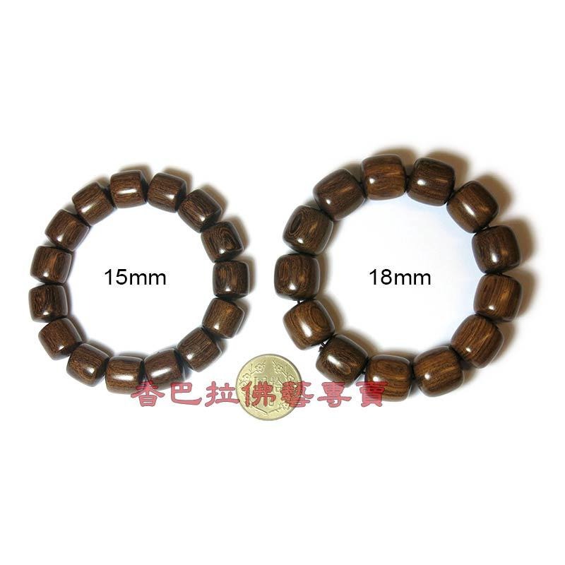 金絲檀木 桶珠 手串-細節圖3