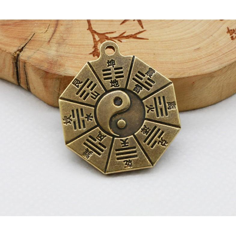 純銅太極八卦牌 / 雙面設計-細節圖2