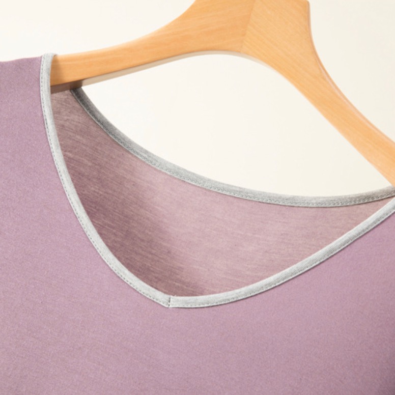 《中壢平鎮現貨》莫代爾睡衣 中大尺碼睡衣 加大碼睡衣 居家服 顯瘦睡衣 顯瘦居家服 顯瘦莫代爾 孕婦睡衣 孕婦可穿-細節圖3