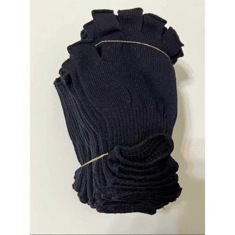 優惠價一打=12雙 135元 半指 農用 園藝 採茶手套 工作手套 騎車防曬手套 舒適透氣 有彈性 10針 現貨-細節圖2