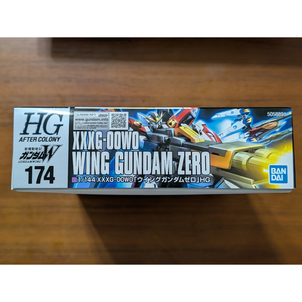 【貓頭鷹小屋】現貨保證正版　組裝模型　HG　1/144　新機動戰記鋼彈W　飛翼鋼彈零式　飛翼零式　全新代理版-細節圖5
