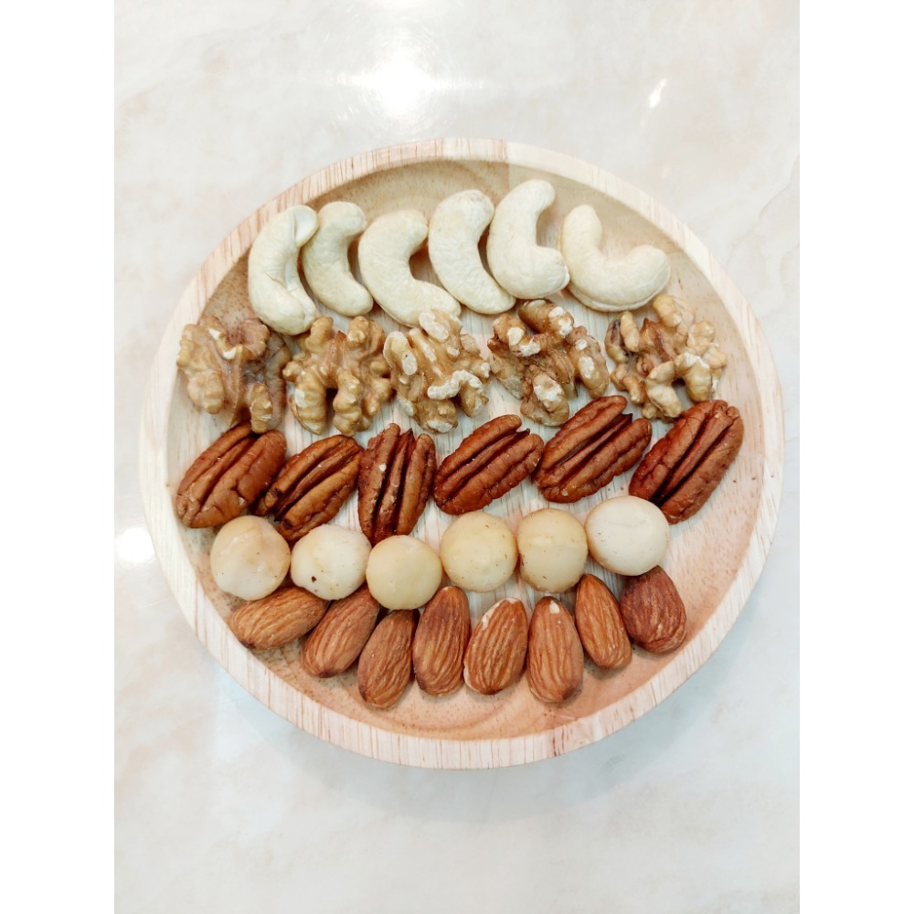 ◇緣食力◇超新鮮◇無調味綜合堅果(胡桃/核桃/腰果/杏仁/夏威夷豆)-規格圖3