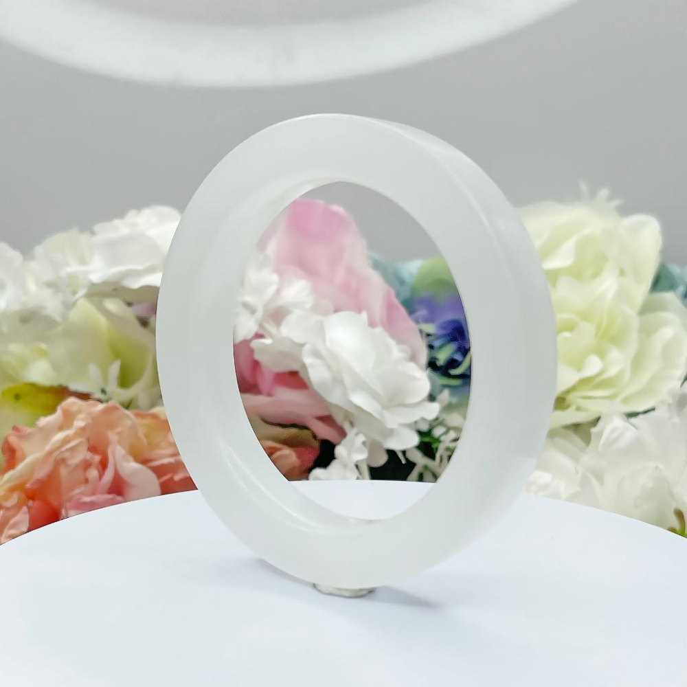 NO.174超凡脫俗月光白 白玉方鐲 內徑 56 MM 圈口 佘太翠玉鐲 手鐲 手環(邊角微粗) 尺寸:內徑56.3*寬-細節圖5