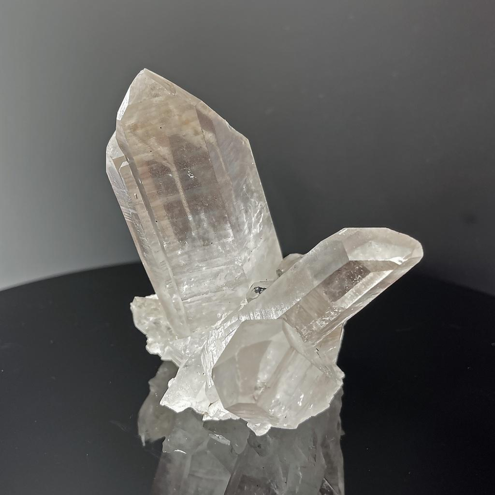 NO.100稀有大師水晶Master Crystals白水晶簇 道水晶 艾希斯女神 時光隧道 通靈水晶 窗子水晶-細節圖6