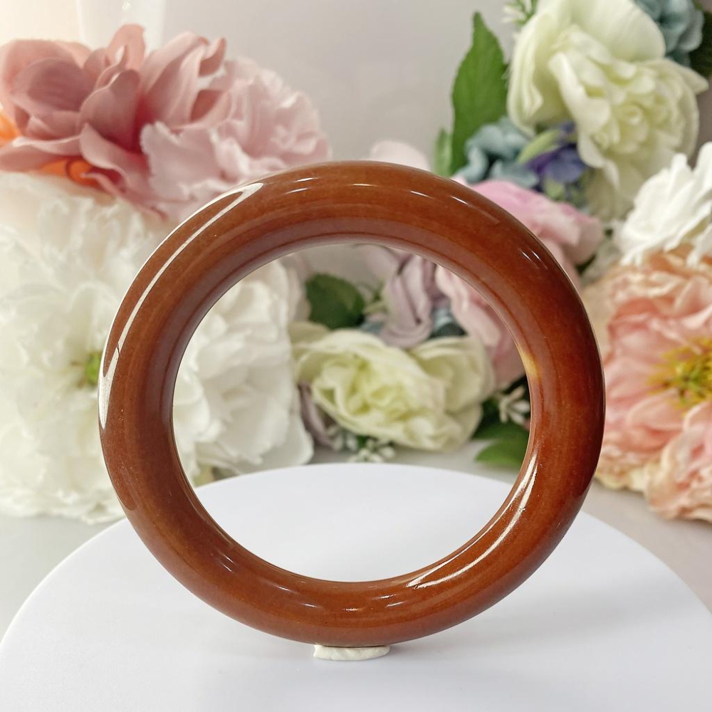 NO.3 稀有佘太紅 雙色紅絲絨 佘太翠 手鐲 60+圈口 佘太 手環 佘太手鐲 佘太玉-細節圖6