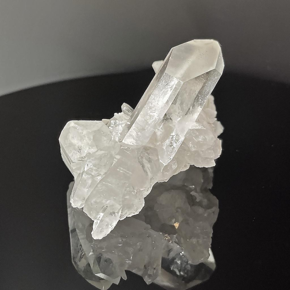 NO.112稀有大師水晶Master Crystals白水晶簇 道水晶 艾希斯女神 時光隧道 通靈水晶 窗子水晶-細節圖4