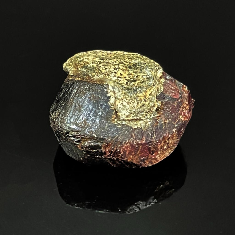 稀有石榴石共生金雲母 能量原礦石 23*24*15MM 礦物標本-細節圖3