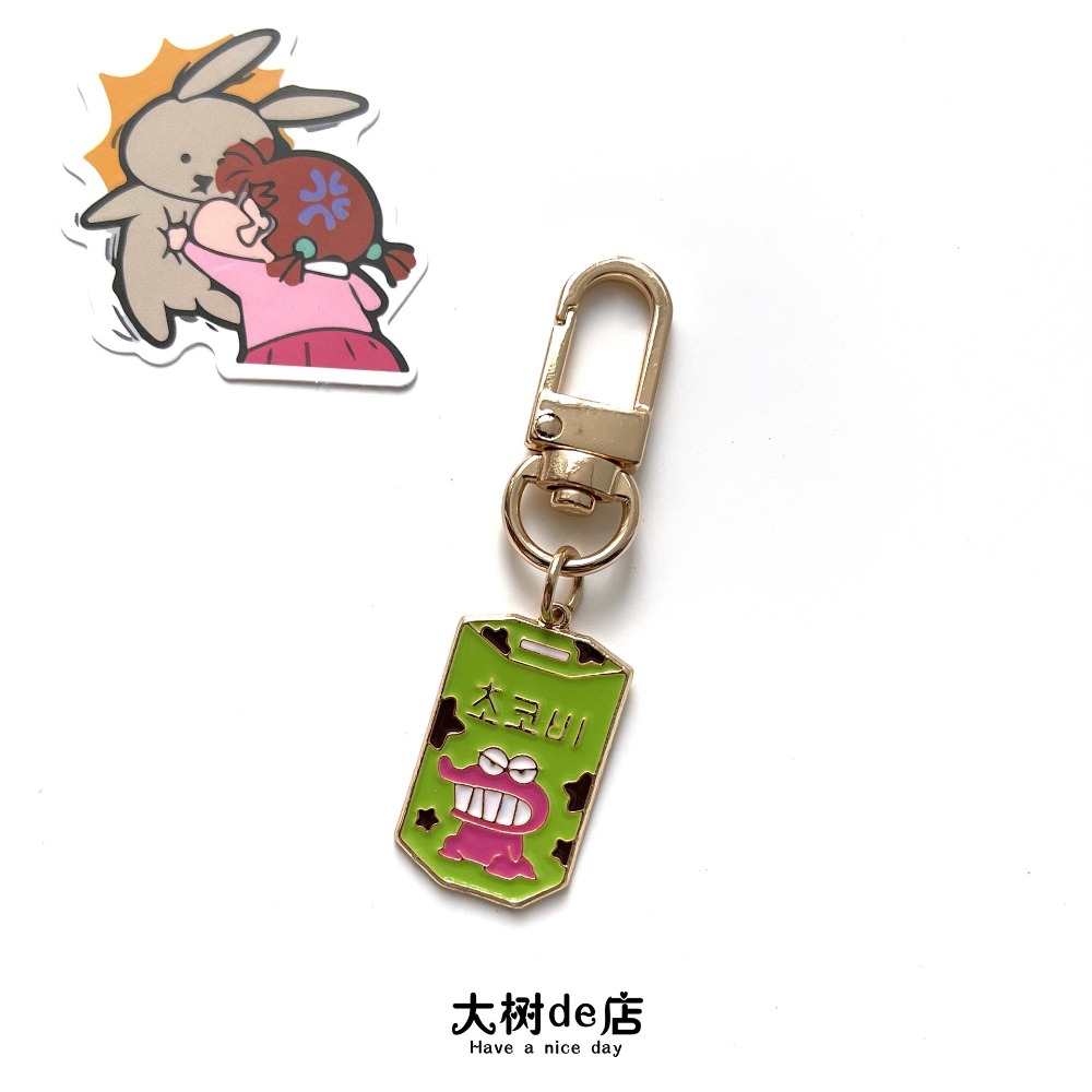 ins卡通情侶精美小吊飾-規格圖2