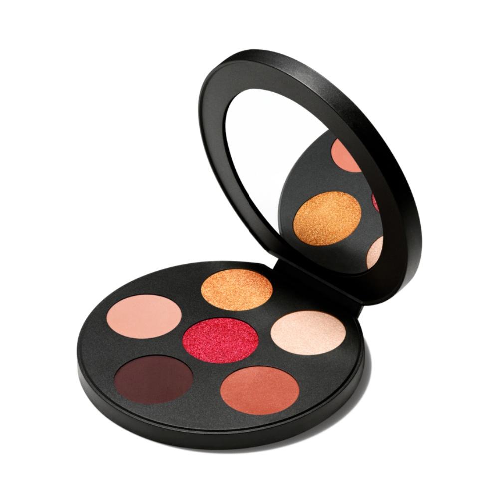 MAC魔幻魅惑系列六色眼影盤/魔幻魅惑系列-超激光炫彩盤/雙色調光盤品牌代購全新正品台灣公司貨-細節圖2