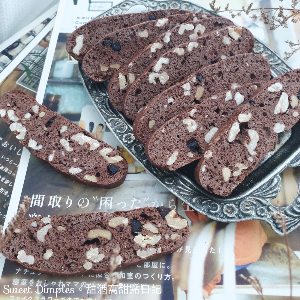 甜酒窩.無油減糖配方《義大利脆餅》無油餅乾。無油低糖餅乾-細節圖2